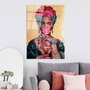 Wallity UV-722 Cuadro Decorativo Multicolor en Vidrio Templado 70 x 100 cm